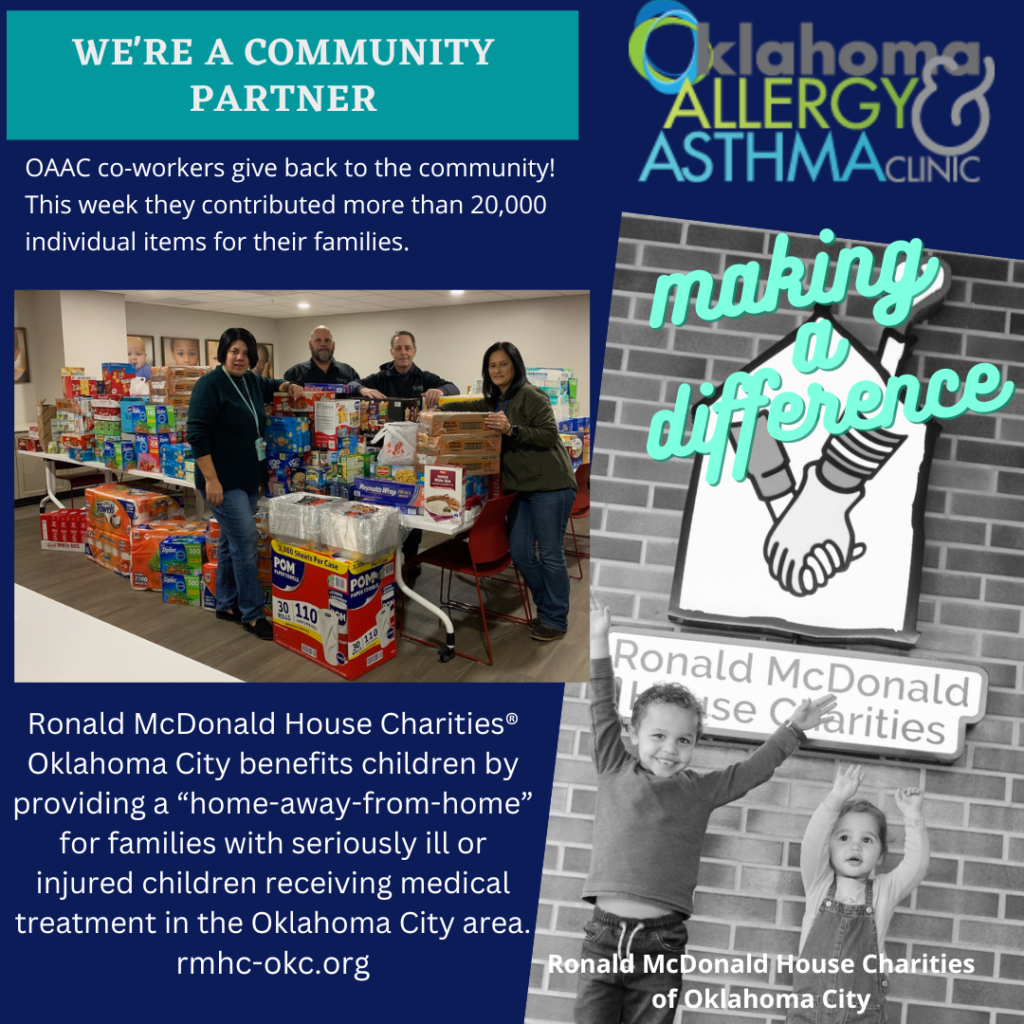 OAAC makes Donation to Ronald McDonald House Charities